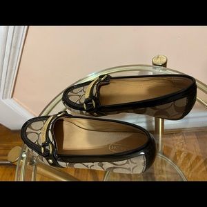 Coach flat shoes